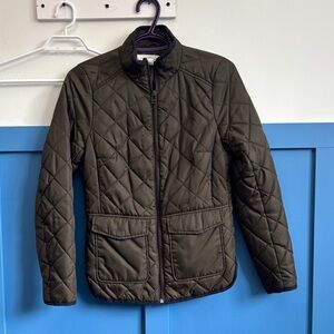 Quilted Olive Lightweight Jacket -Label of Graded Goods